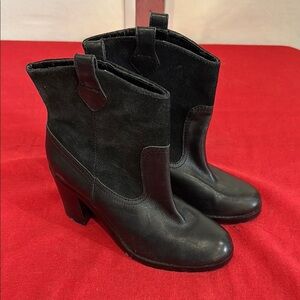 Polo by Ralph Lauren Black Heeled Boots